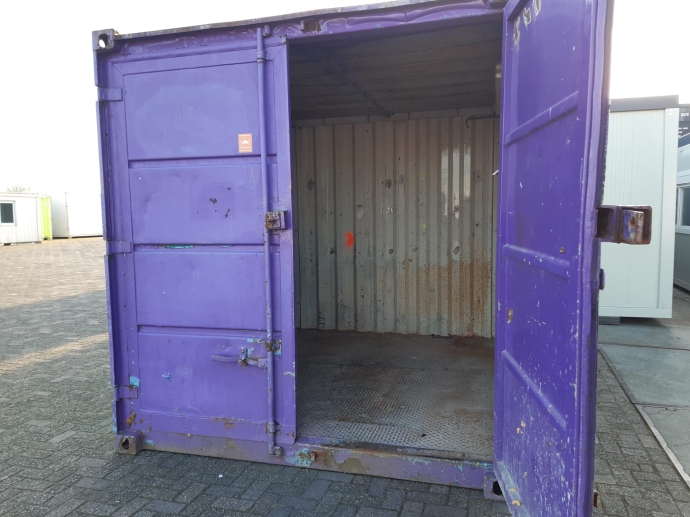 10ft. container met stalen vloer HS-1500