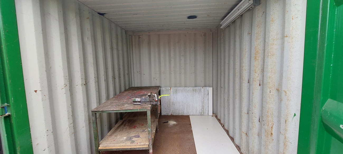 Werkplaats container 10ft. HS-1398