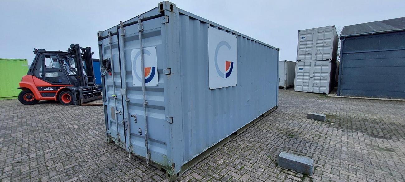 20ft. container verlichting en stelling HS-1496